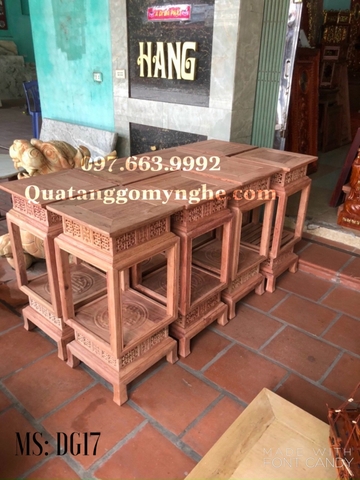 Đôn Vuông Gỗ Giá rẻ