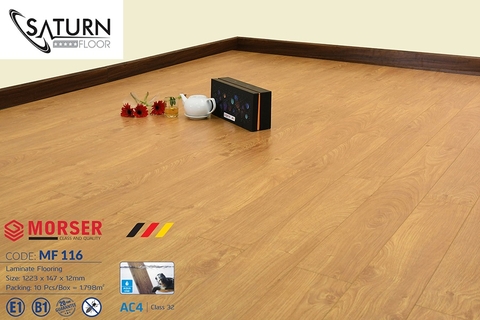 Sàn Gỗ Morser Cốt Trắng 12mm MF116