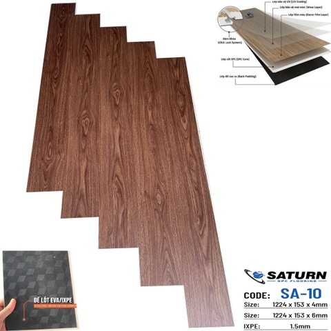 Sàn Nhựa Saturn SPC - SA10