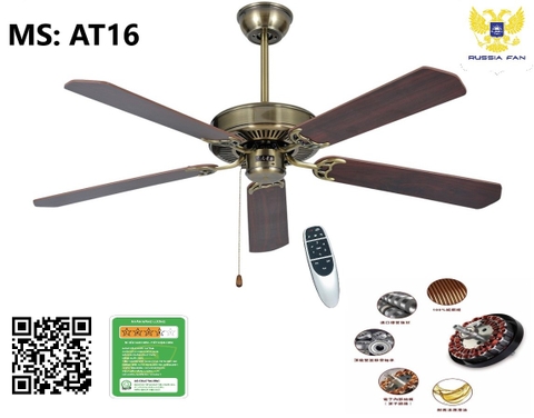 QUẠT TRẦN ĐÈN AT16