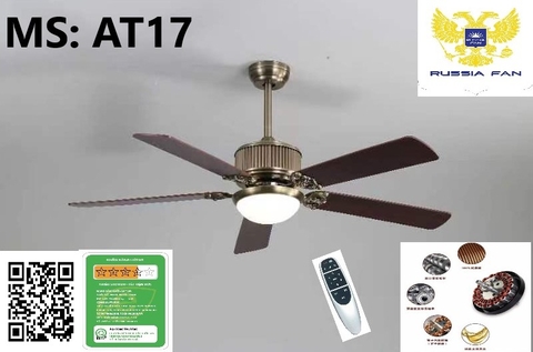 QUẠT TRẦN ĐÈN AT17