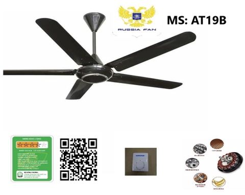 QUẠT TRẦN ĐÈN AT19
