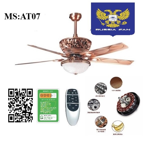 QUẠT TRẦN ĐÈN AT07