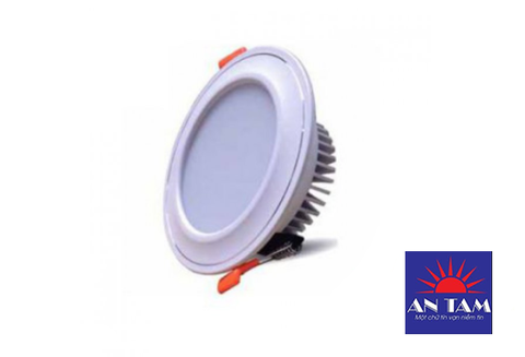 Đèn Led Âm Trần Mặt Cong đế đúc 7W
