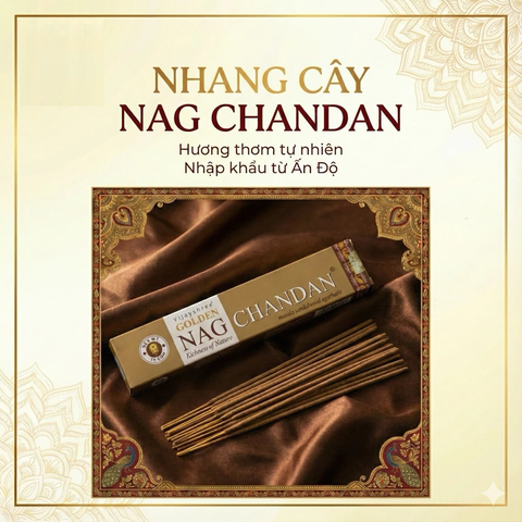 Nhang Cây NAG Chandan - Nhang Cây Đàn Hương Ấn Độ - Nhang Ấn Độ - Hàng Chính Hãng