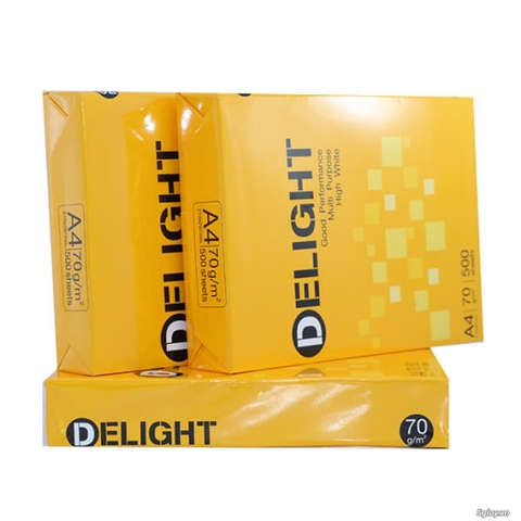 Giấy In Delight Khổ A4 - 70gsm - Ream 500 Tờ