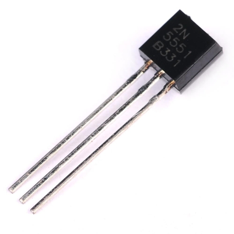Transistor 2N5551 NPN 150V/300mA
