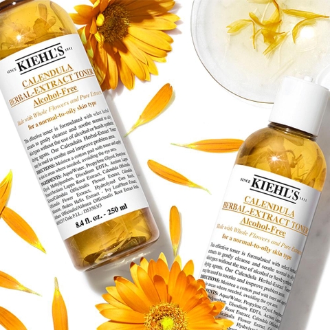  Bộ Dưỡng Da Hoa Cúc 3 Món Kiehl's Calendula 3-Step Hydration