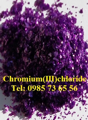 melt chromium chloride crystals