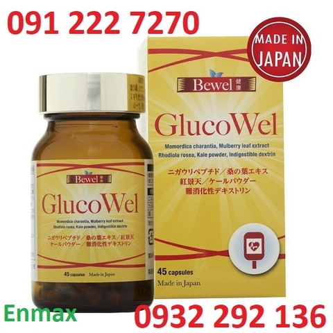 Bewel Glucowel giúp ổn định đường huyết, ngăn ngừa biến chứng