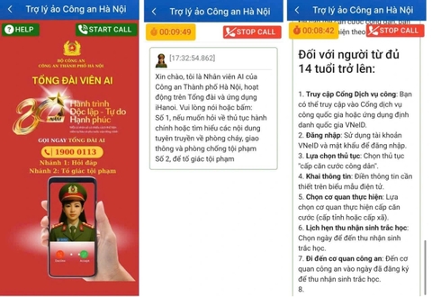 Công An Hà Nội Ra Mắt 