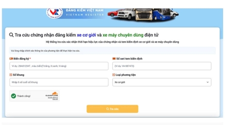 Hướng Dẫn Tra Cứu Giấy Chứng Nhận Kiểm Định Điện Tử 2026