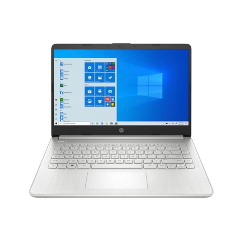 Laptop HP 14s-fq1080AU(4K0Z7PA)/ Natural Silver/ AMD Ryzen 3 5300U/ RAM 4GB/ 256GB SSD/ AMD Radeon Graphics/ 14 inch HD/ 3 Cell/ Win 10H/ 1Yr