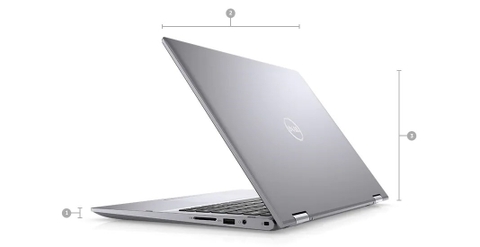 Dell Inspiron 14 5406 (TYCJN1)/ Grey/ Intel Core i7-1165G7 (up to 4.70 Ghz, 12MB)/ RAM 8GB DDR4/ 512GB SSD/ 14 inch FHD IPS/Touch/ NVIDIA GeForce MX330 2GB/ FP/ 3 Cell/ LED_KB/ Win 10SL/ 2 in 1/ 1 Yr/ PreSup