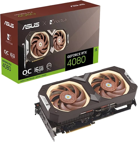 CARD màn hình VGA ASUS GeForce RTX4080 OC 16GB NOCTUA (RTX4080-O16G-NOCTUA)