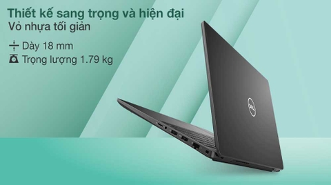 Laptop Dell Inspiron 3520 ( N5I5122W1 ) / Carbon Black / Intel Core i5 - 1235U / RAM 8Gb / 256GB SSD / 15.6 inch FHD / Intel Iris Xe Graphics/ 3cell / Win 11 / 1Yr