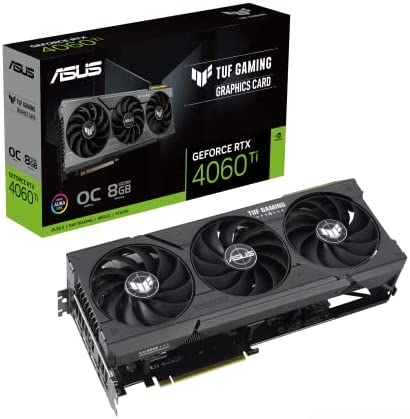 CARD màn hình VGA ASUS TUF Gaming RTX4060Ti OC Edition 8GB (TUF-RTX4060TI-O8G-GAMING)