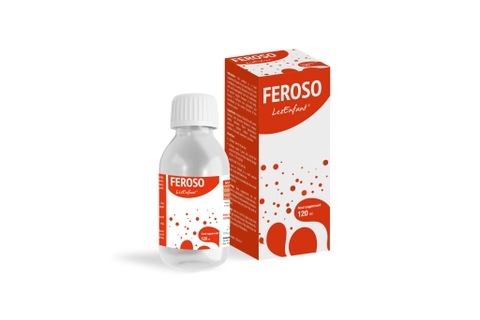 FEROSO LezEnfant - Bổ sung sắt + vitamin C - hỗ trợ bổ máu, không lo thiếu sắt