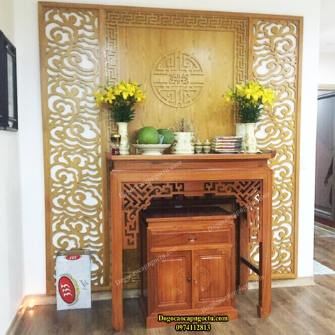 Bộ bàn cặp 127x61x127 hiện đại gỗ gõ đỏ đã bàn giao xong cho A Đại bên thiết kế