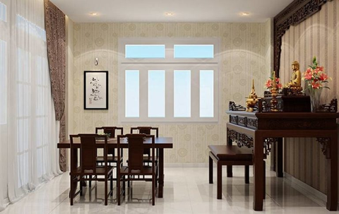 Vị trí đặt bàn thờ trong nhà tốt nhất để mang lại hưng thịnh, may mắn