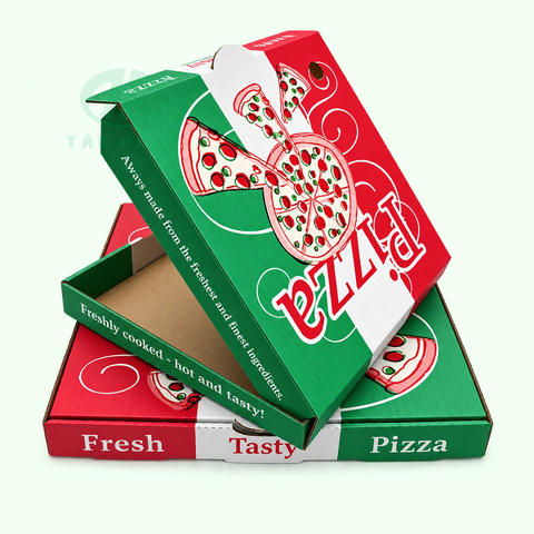 In hộp bánh pizza theo yêu cầu