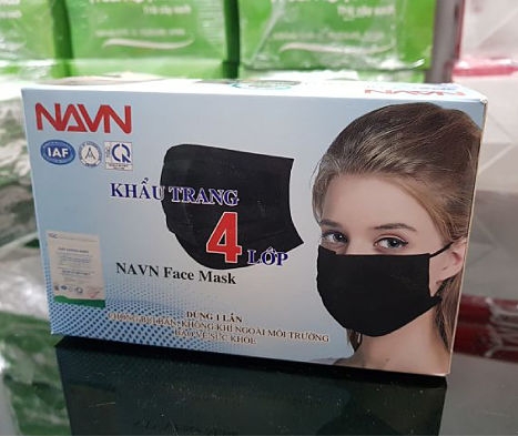 In hộp giấy đựng khẩu trang y tế