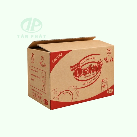 Sản xuất thùng carton in logo