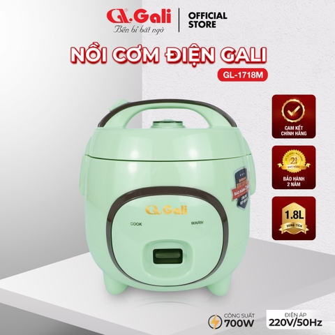Nồi cơm điện 1718M - 1.8 Lít - Bảo hành 2 năm