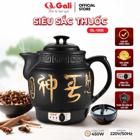 Siêu sắc thuốc 1835 - 3.5L - Bảo hành 2 năm