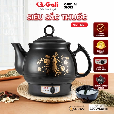 Siêu sắc thuốc 1830 -  3.3L - Bảo hành 2 năm