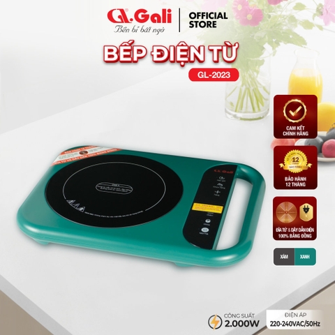 Bếp điện từ 2023 - Công suất 2000W - Bảo hành 1 năm