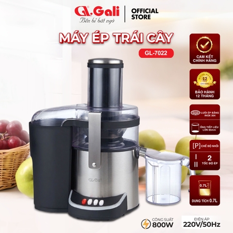 Máy ép trái cây 7022 - Công suất 800W - Bảo hành 1 năm