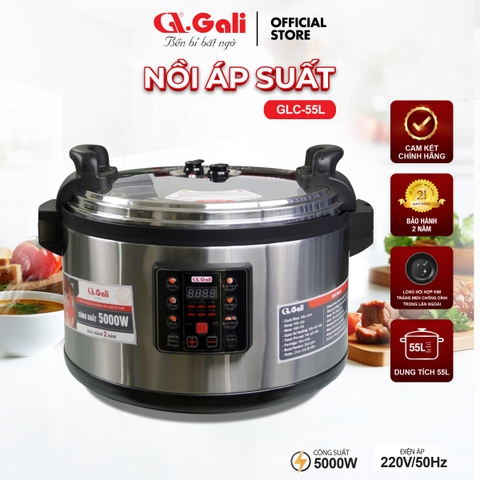 Nồi áp suất công nghiệp GLC-55L / 55 Lít - Bảo hành 2 năm