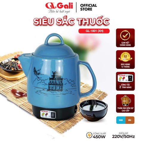 Siêu sắc thuốc 1801 XH - 3.3L - Bảo hành 1 năm