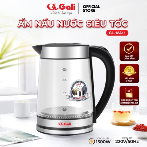 Ấm siêu tốc 18A11 - 1.7 Lít - Bảo Hành 2 năm