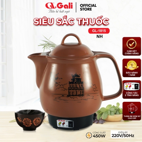 Siêu sắc thuốc 1815 NH - 4 Lít - Bảo hành 2 năm