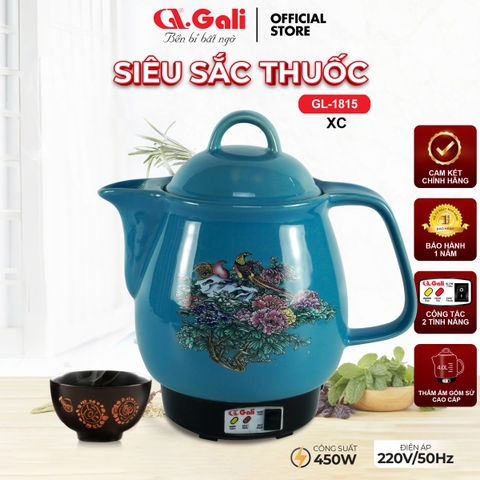 Siêu sắc thuốc 1815 XC - 4 Lít - Bảo hành 2 năm