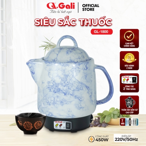 Ấm sắc thuốc 1800-2 / 3.3L - Bảo hành 2 năm