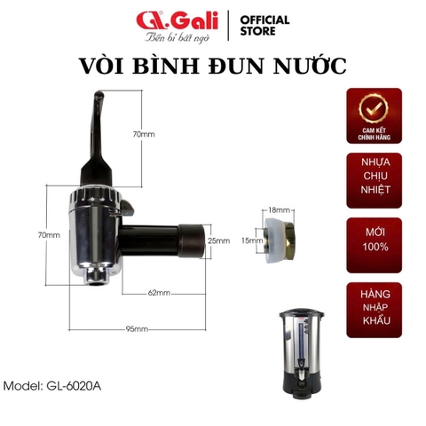 Vòi bình đun GL-6020A