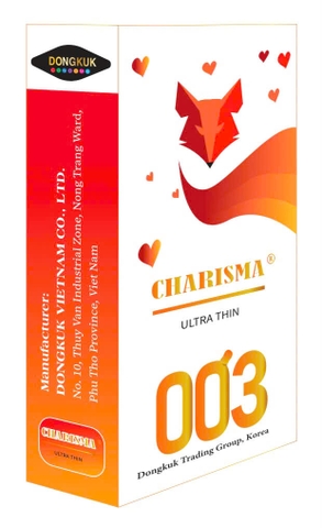 Bao cao su Charisma hộp 10 chiếc