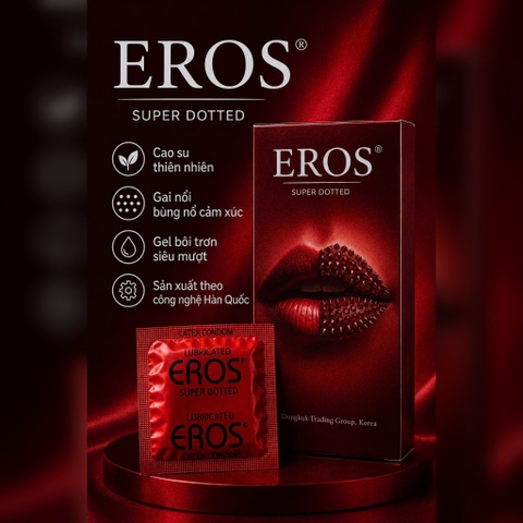 Bao cao su Eros gai nổi
