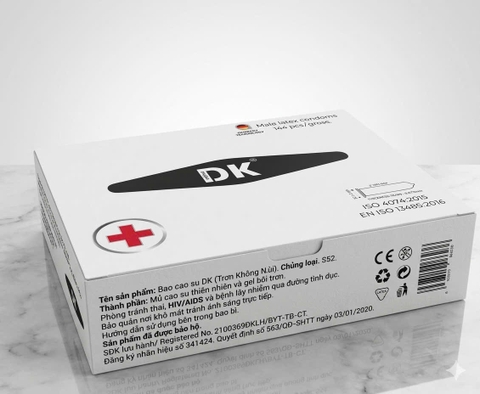 Bao cao su DK hộp 144 chiếc