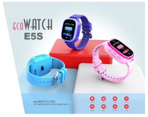 ecoWATCH E5S 2020 - Đồng hồ định vị ĐẸP NHẤT cho bé !!!