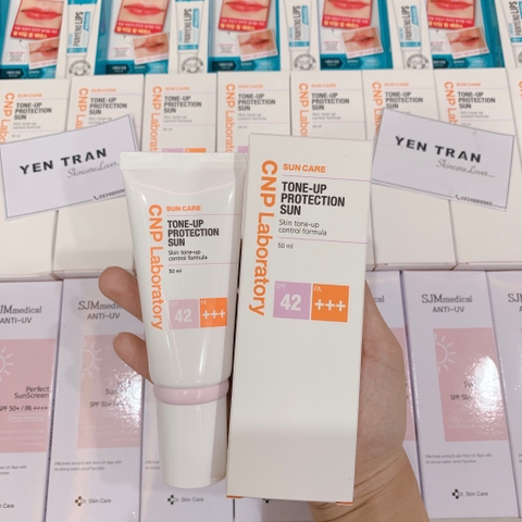 Kem Chống Nắng Nâng Tông Da CNP Laboratory Tone-Up Protection Sun Spf42 Pa+++ 50ml