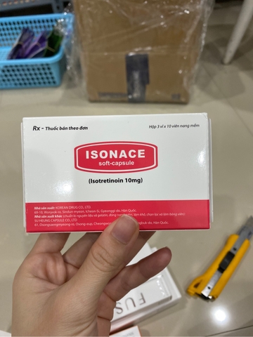 Viên Uống Điều Trị Mụn Trứng Cá ISONACE