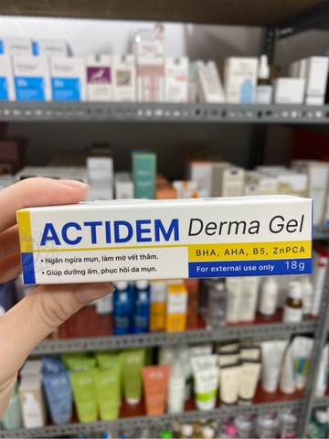 Gel Giảm Mụn Giảm Thâm Actidem Derma Gel 18g