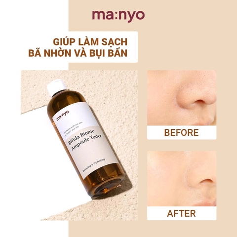 Nước hoa hồng Manyo Biome Ampoule 210ml