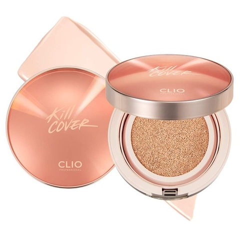 Phấn Nước Clio Kill Cover Glow Cushion SPF50+ PA++++ (Kèm Lõi)