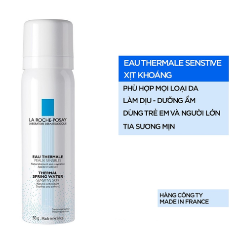 Xịt Khoáng La Roche-Posay Làm Dịu Cho Da Nhạy Cảm Thermal Spring Water Sensitive Skin
