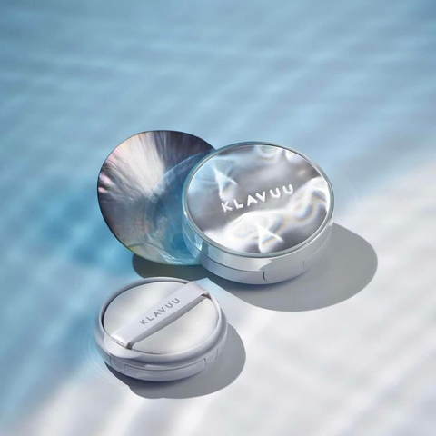 Phấn Nước Klavuu Cushion Màu Xám Cho Da Dầu (Mẫu mới) Tone 21